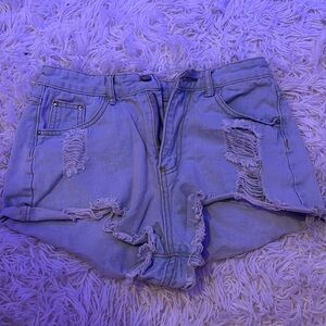 jean shorts